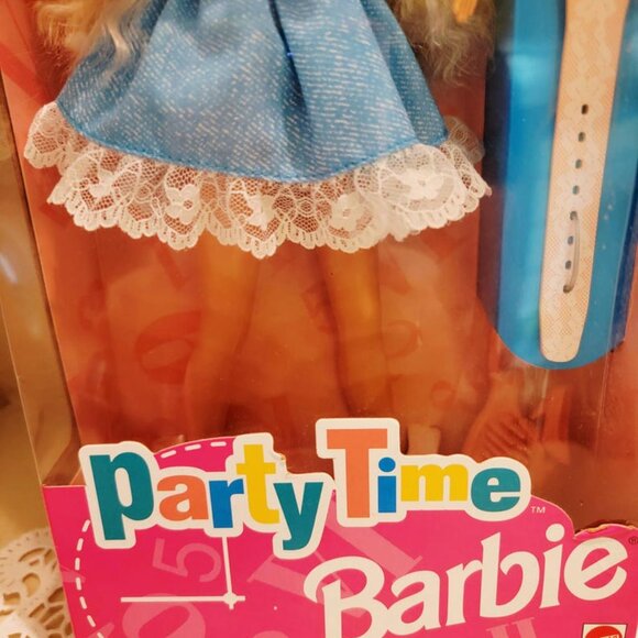 Vintage Party Time Barbie, 1994, New-Old stock in box #12243 - Picture 2 of 7